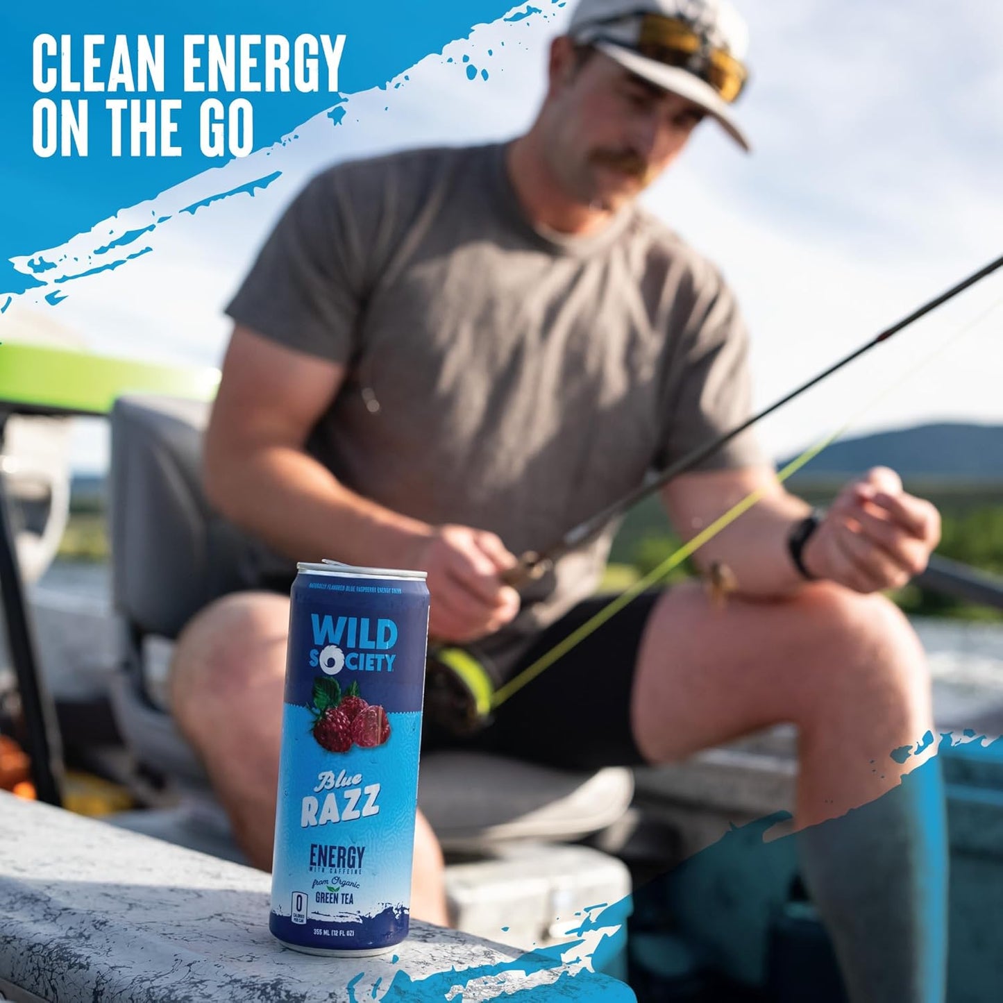 Rocket Pop Clear Whey Isolate + Blue Razz Energy Drink Combo - Boost Your Energy with Wild Society's Super Duo