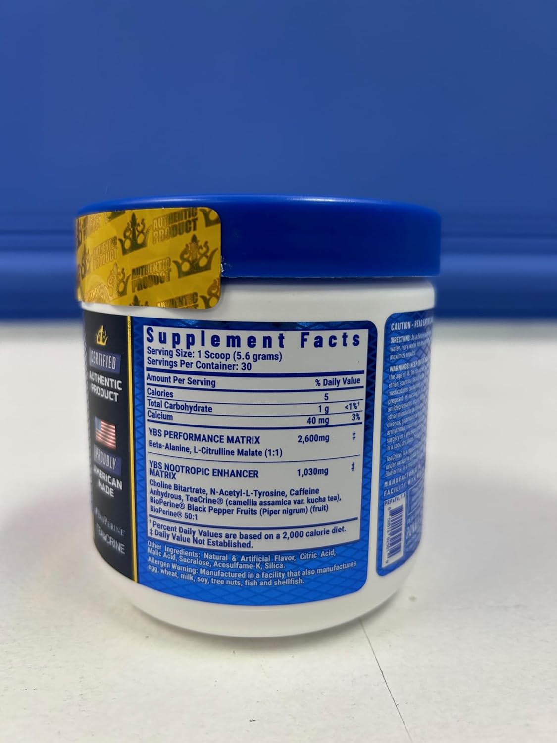 Ronnie Coleman Signature Series Paradise Fusion Pre Workout Powder - Energy Support & Focus for Women & Men - Amino Acids & Caffeine - 30 Servings