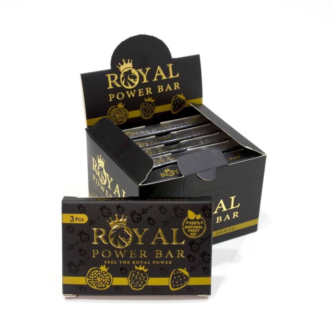 Royal Power Candy - Energizing Power Bar for a Boost of Energy and Performance