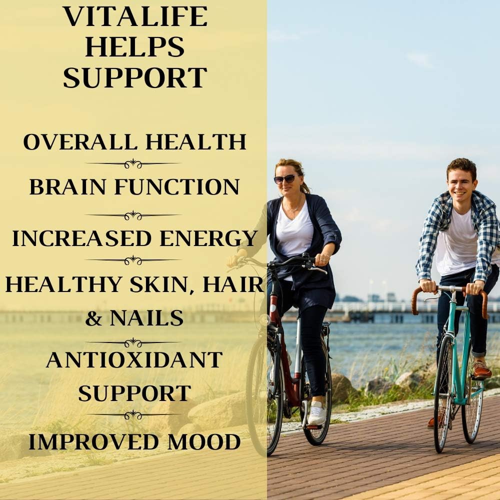RSN Vita Life: Complete Multivitamin & Mineral with COQ-10, EFA, Veggies & Herbs Blend - 150 Capsules