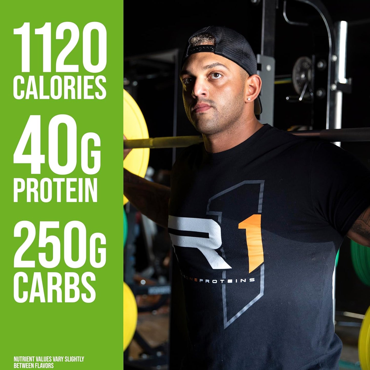 Rule 1 Proteins Mass Gainer Chocolate Fudge - High-Calorie Weight Gain Formula with 1,220+ Calories and 40g Protein Per Serving