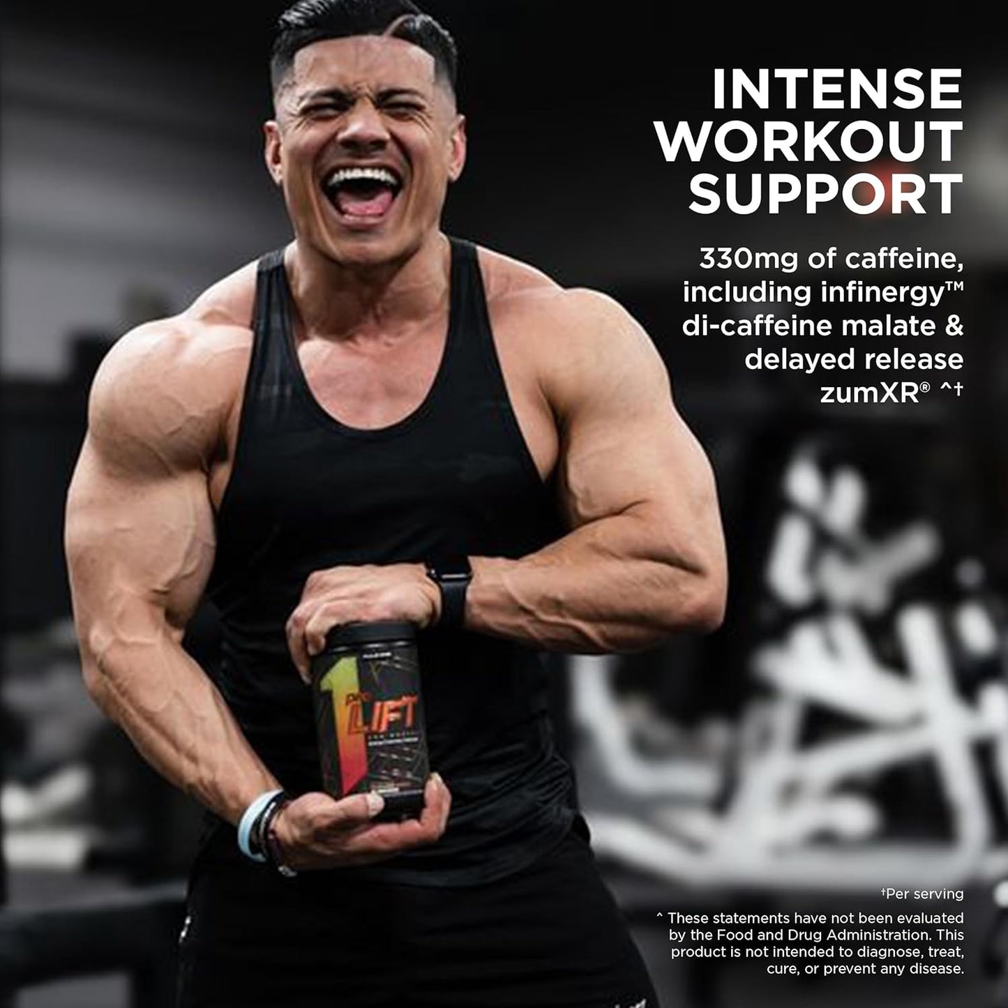 Rule 1 Proteins Rule 1 preLIFT Pre-Workout Supplement - Acai Berry Flavor, 30 Servings, Energy, Alertness, & Endurance Booster with 6g Citrulline, 3.2g Beta Alanine, 3 Caffeine Sources + 20 Others