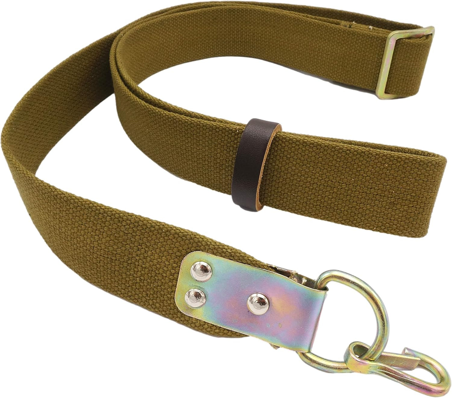 Russian Military Canvas Rifle Sling with Metal Hook for Outdoors - BELEON Two Point Sling
