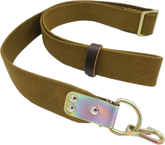 Russian Military Canvas Rifle Sling with Metal Hook for Outdoors - BELEON Two Point Sling
