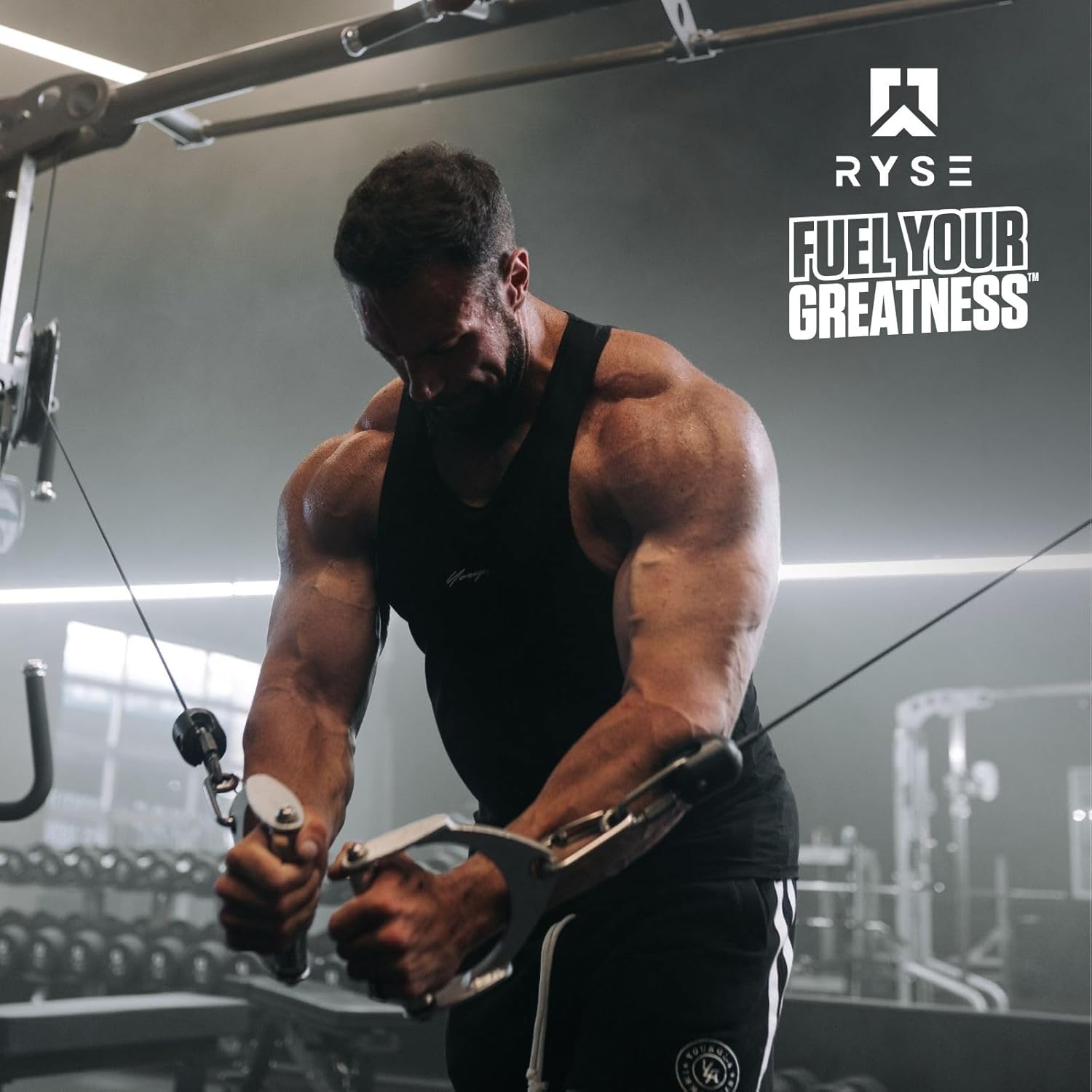 RYSE Element Series Creatine Supplement for Muscle Building - Loaded Formula with 3 Forms of Creatine, Electrolytes, Betaine Anhydrous, and Peak ATP - Baja Cooler Flavor - 30 Servings