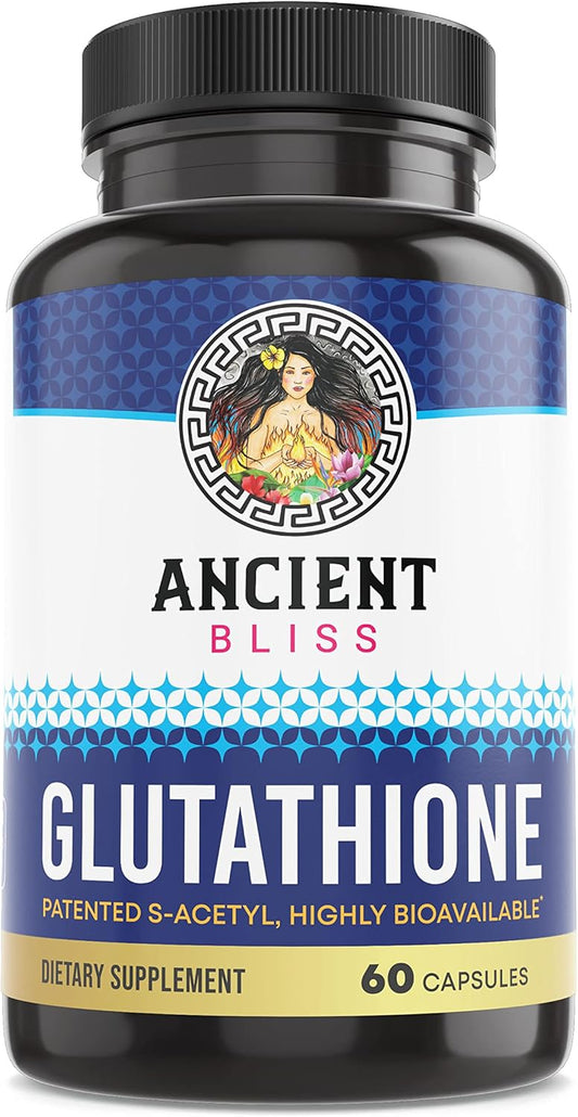 S-Acetyl Glutathione Supplement for Cellular Antioxidant & Immune Support - Joint Support for Men & Women - 60 Capsules