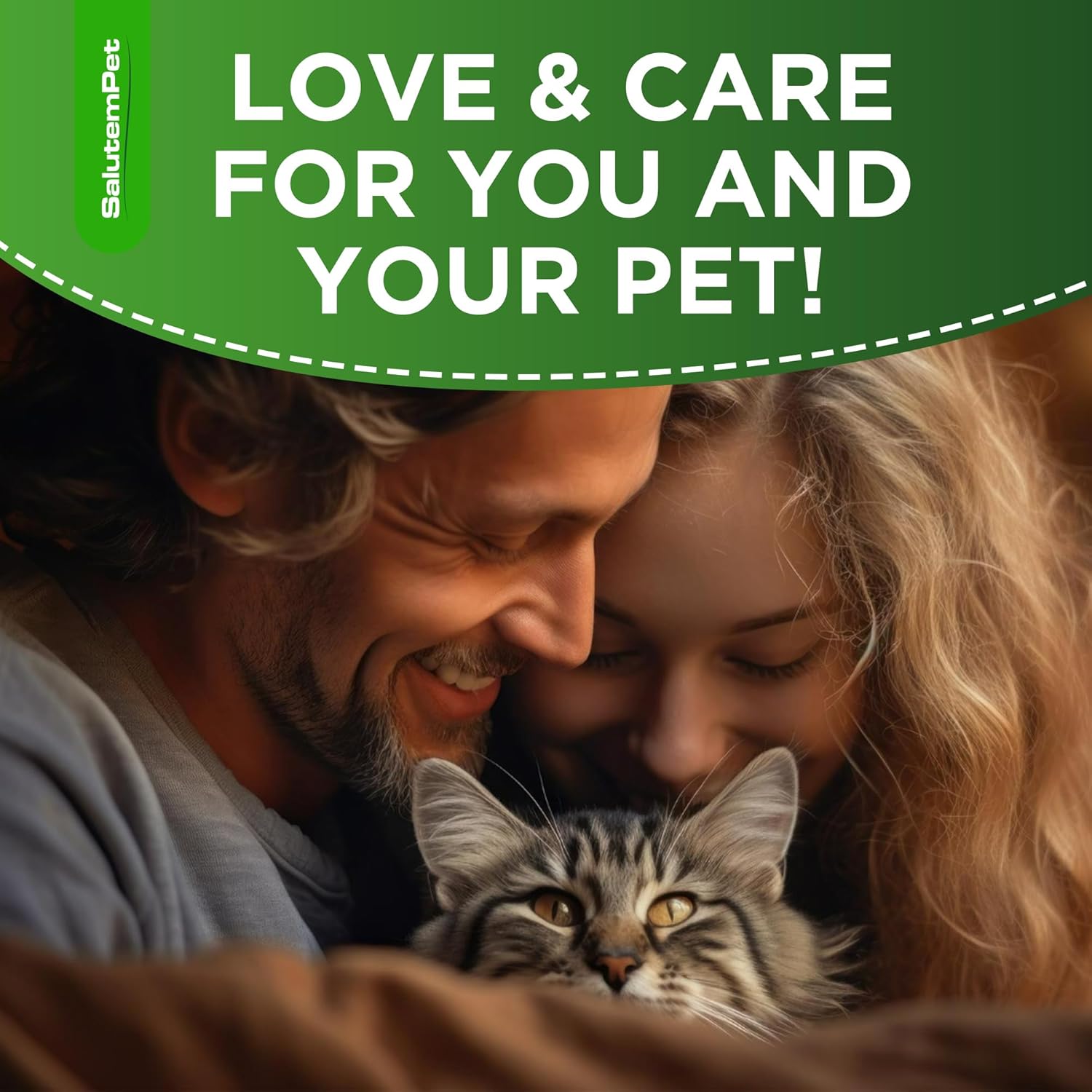 SalutemPet Multivitamins for Cats and Dogs - 3 Packs of 2oz Supplements