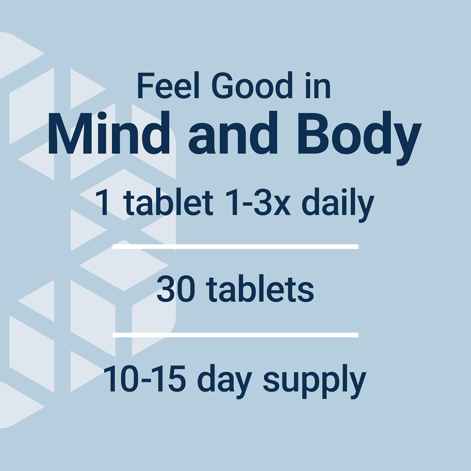 Same Supplement for Mood, Joint, and Liver Support - Gluten-Free, Non-GMO, Vegetarian - 30 Tablets