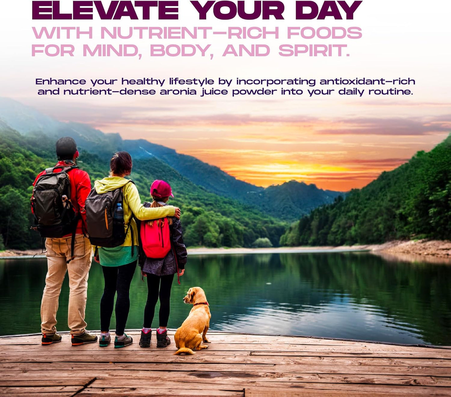 Samsara Herbs Aronia Berry Extract Powder - High Antioxidant Supplement with Flavonoids and Polyphenols for Improved Wellbeing - 4oz