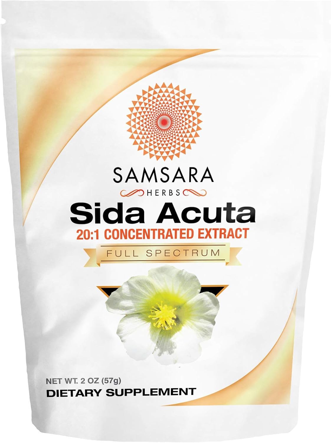Samsara Herbs SIDA Acuta 20:1 Extract Powder - 2oz (57g)