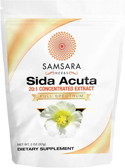 Samsara Herbs SIDA Acuta 20:1 Extract Powder - 2oz (57g)
