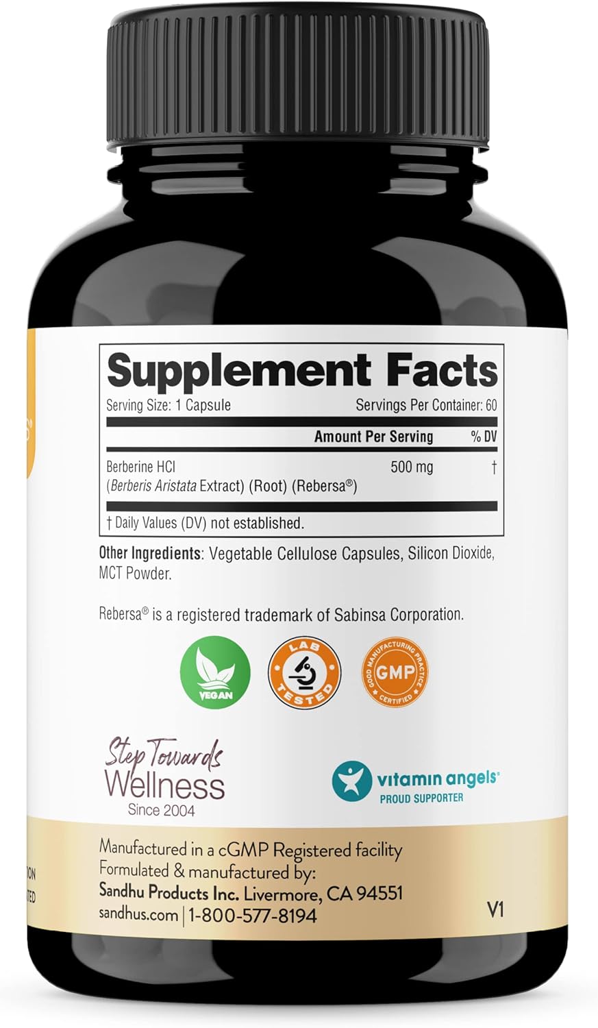 Sandhu's Bovine Colostrum Powder & Berberine HCL Supplement Combo for Immune, Gut & Muscle Support - Non-GMO Formula with Healthy Energy Boost