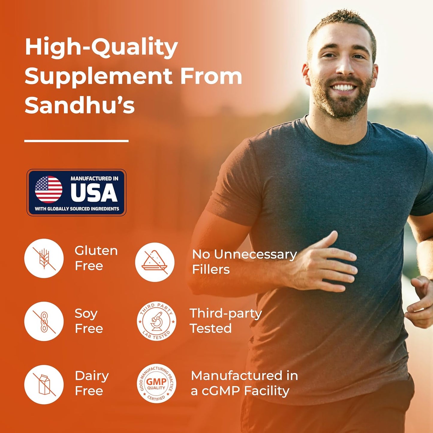 Sandhu's Quercetin 1000mg Vegetarian Supplements - 240 Capsules (2 Pack) for Immune & Respiratory Health with Bioflavonoids, Allergy Support | Men & Women's Quercitin