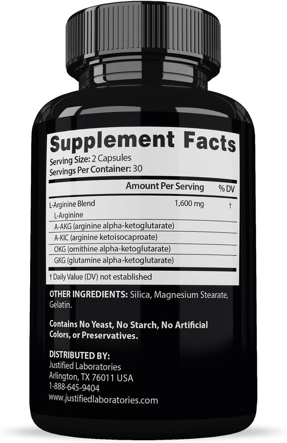 Savage Grow Max 1600MG Men's Health Formula 180 Capsules - 3 Pack by Justified Laboratories