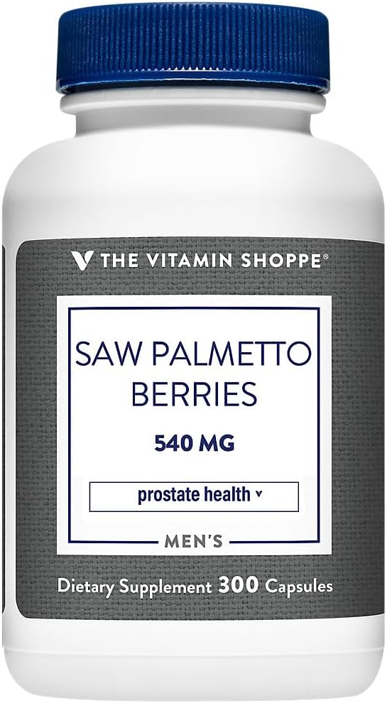 Saw Palmetto Berries 540MG (300 Capsules) from The Vitamin Shoppe