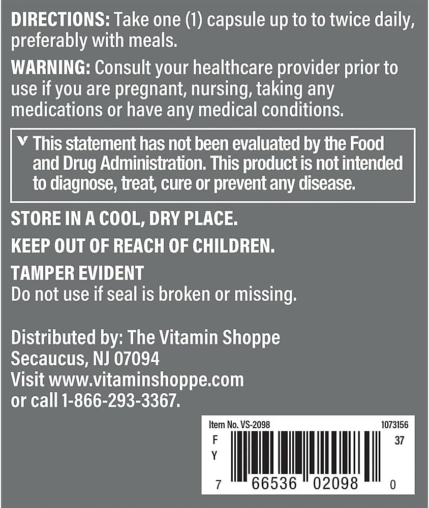 Saw Palmetto Berries 540MG (300 Capsules) from The Vitamin Shoppe