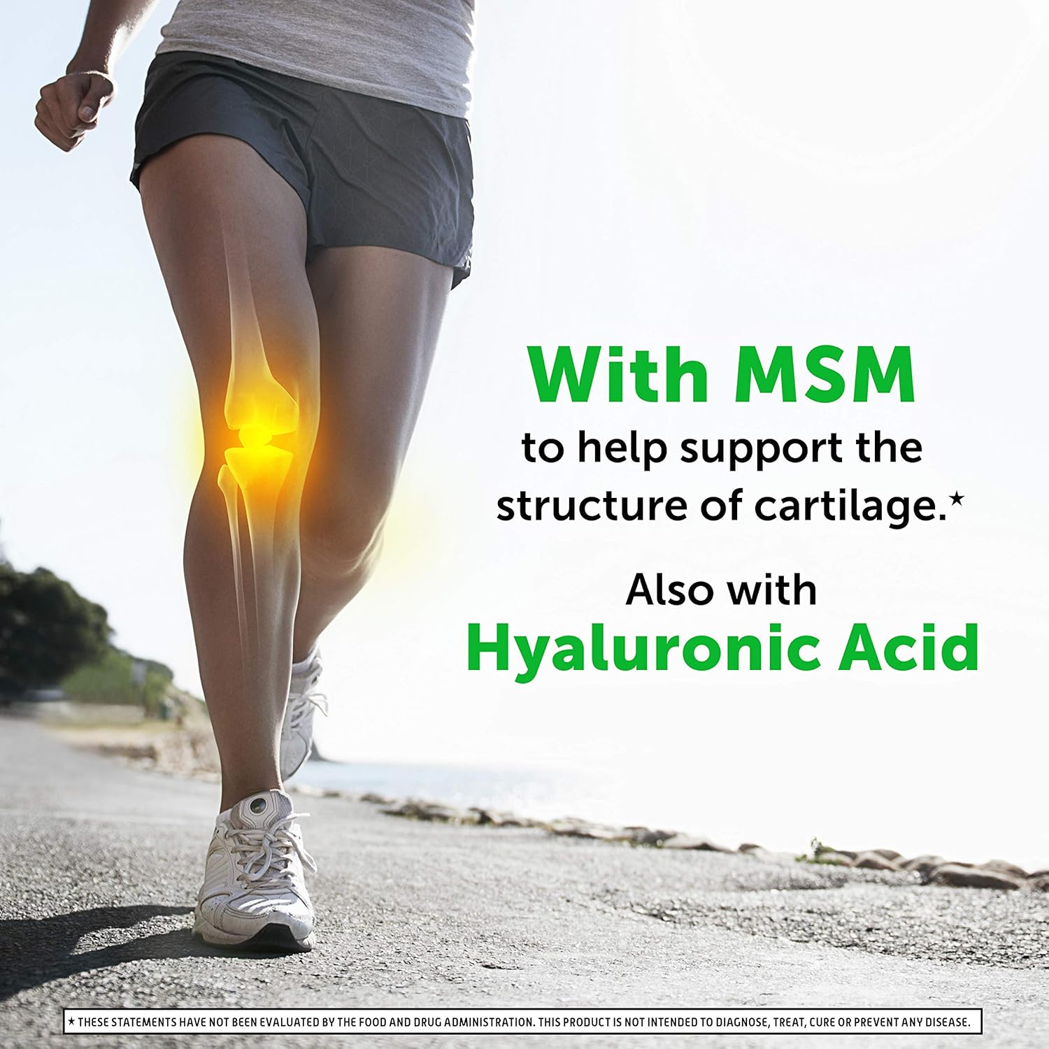 Schiff Glucosamine 1500mg Plus MSM, Hyaluronic Acid Joint Supplement - 750 Tablets Pack