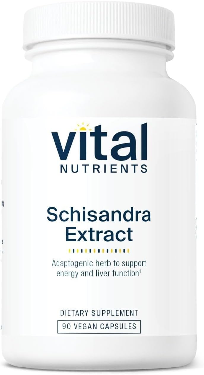 Schisandra Extract Capsules - Supports Liver, Immune System, Energy, and Endurance - 90 Vegetarian Capsules - 1000 mg
