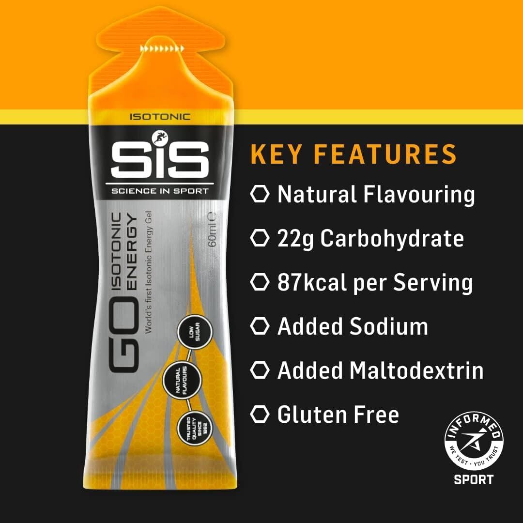 Science in Sport Energy Gel Variety Pack - 60 ml x 7