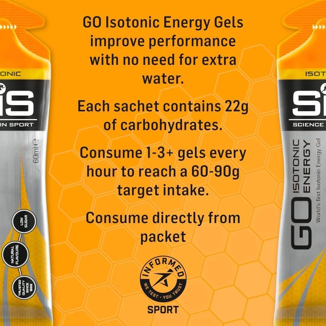 Science in Sport Energy Gel Variety Pack - 60 ml x 7