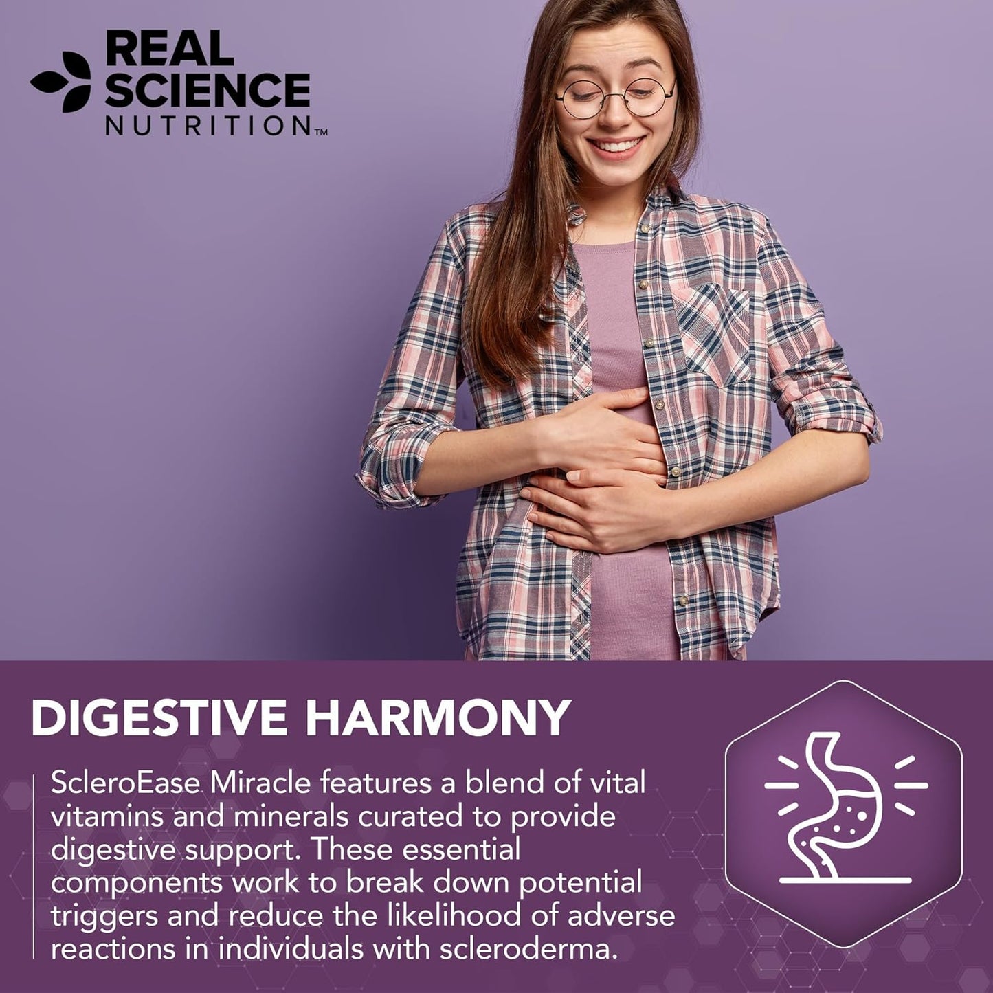 ScleroEase Miracle: Natural Relief for Scleroderma, Supports Skin Health, Joint Mobility, and Digestion