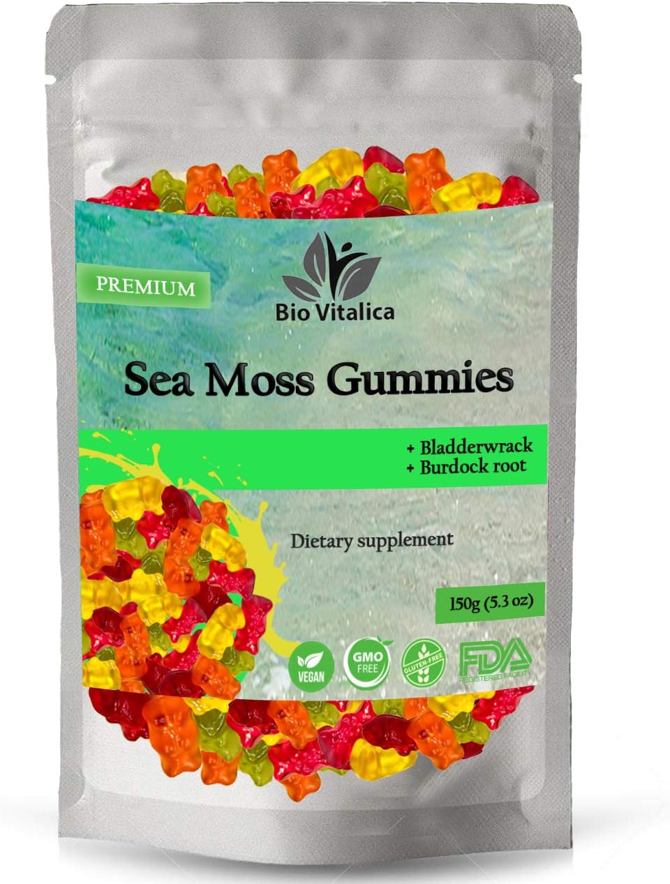 Sea Moss and Mushroom Gummy Bundle: BIO VITALICA - Enhanced Wellness Support - BoostGo Australia