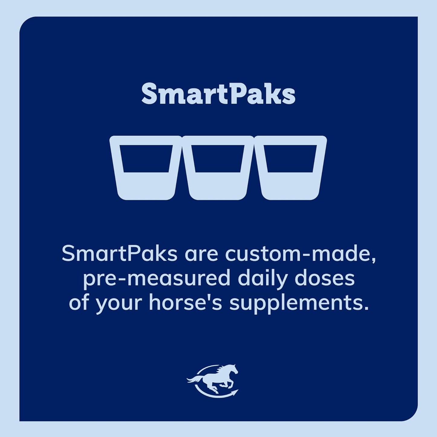 Senior Horse Digestive Health and Antioxidant Support Pack - SmartPak with Prebiotics, Probiotics, Turmeric, and Flax Seed - Ready-to-Use Formula