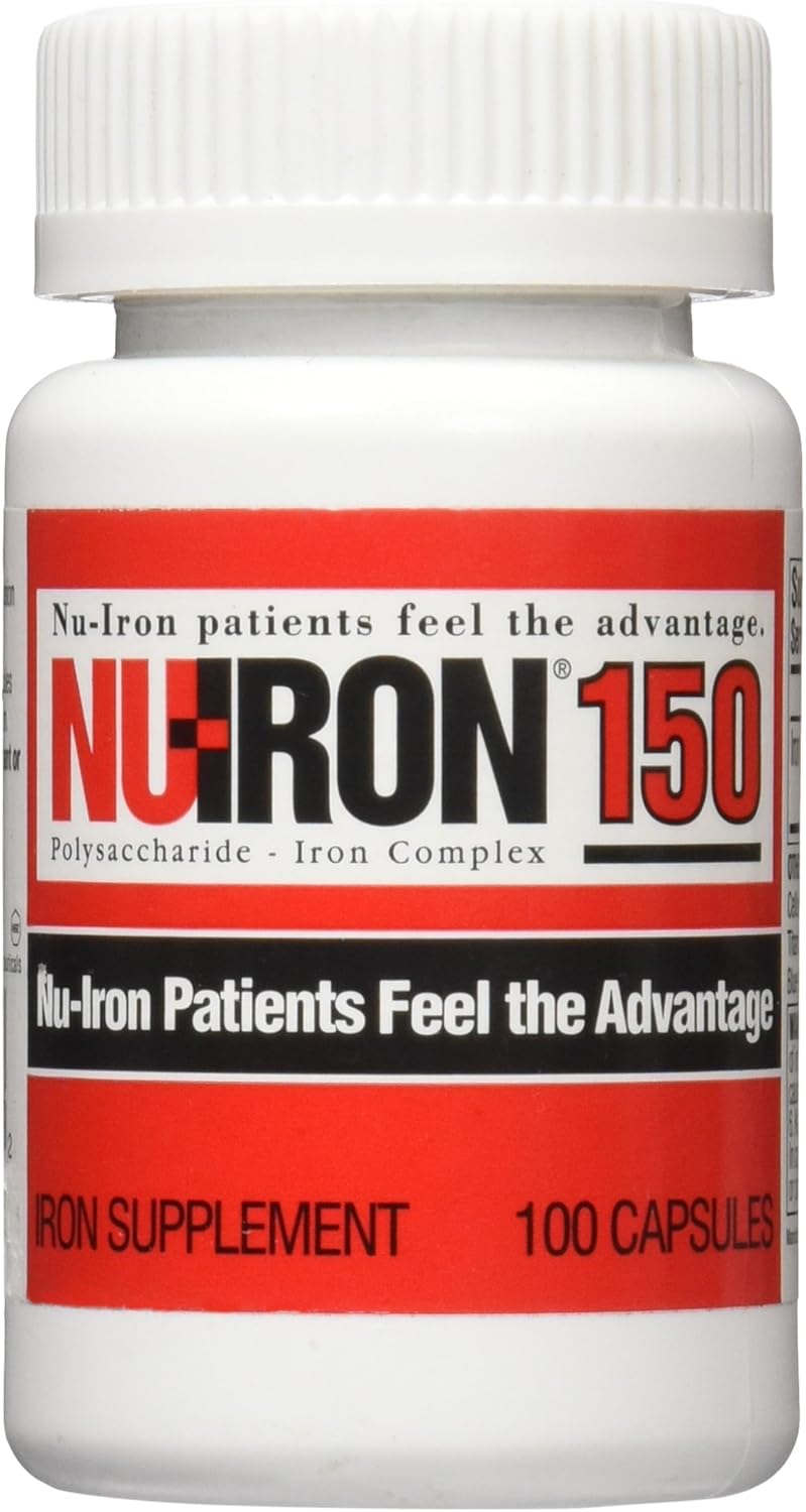 Senokot NU-IRON 150mg Capsules - 100 Count