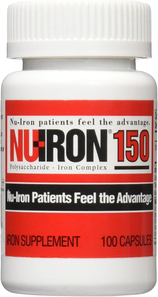 Senokot NU-IRON 150mg Capsules - 100 Count