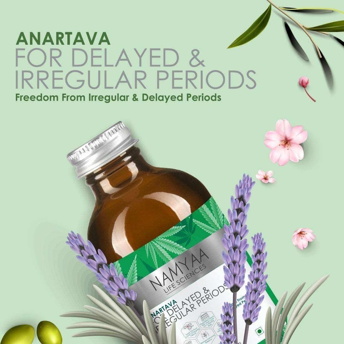 SENTA Namyaa Anartava for Menstrual Irregularities - 500ml White Bottle