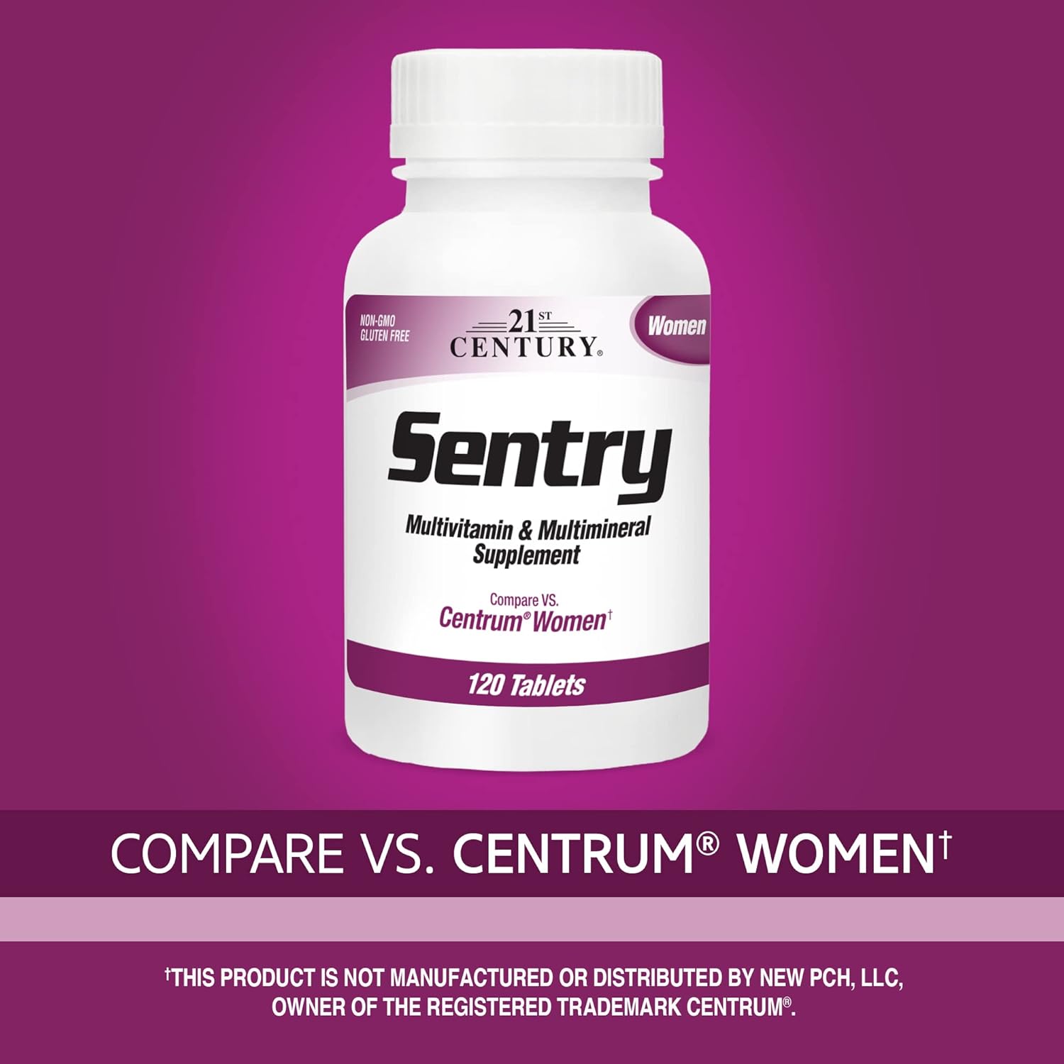 Sentry Women Multivitamin Tablets for 21st Century, 240 Count (2 Pack)