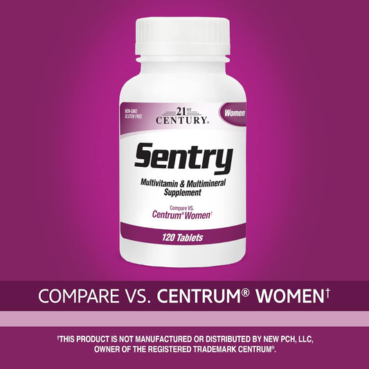 Sentry Women Multivitamin Tablets for 21st Century, 240 Count (2 Pack)