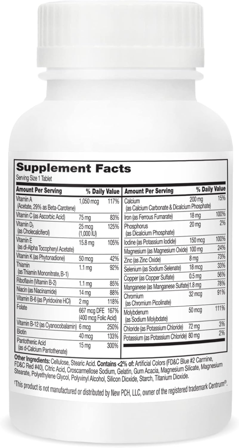 Sentry Women Multivitamin Tablets for 21st Century, 240 Count (2 Pack)