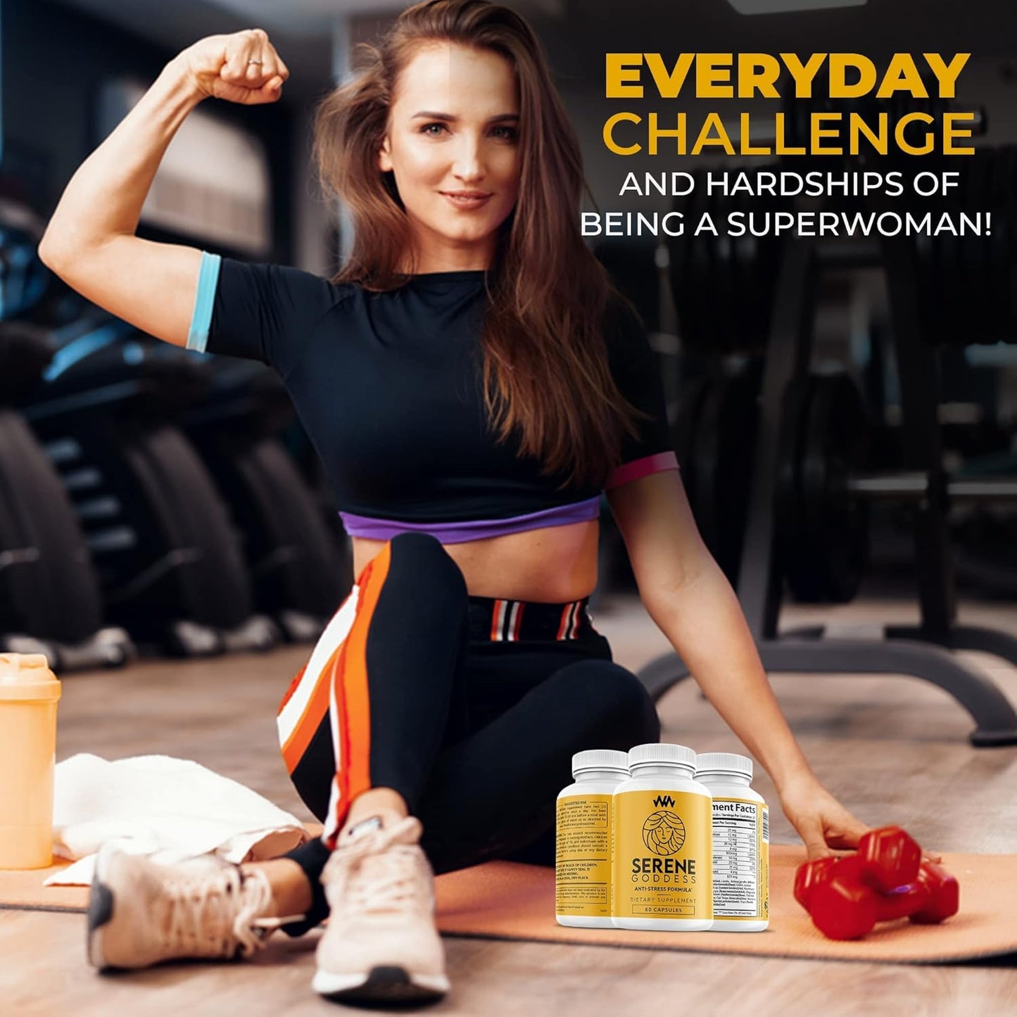 Serene Goddess Women's Supplement with Magnolia Bark for Mood Boost and Stress Relief