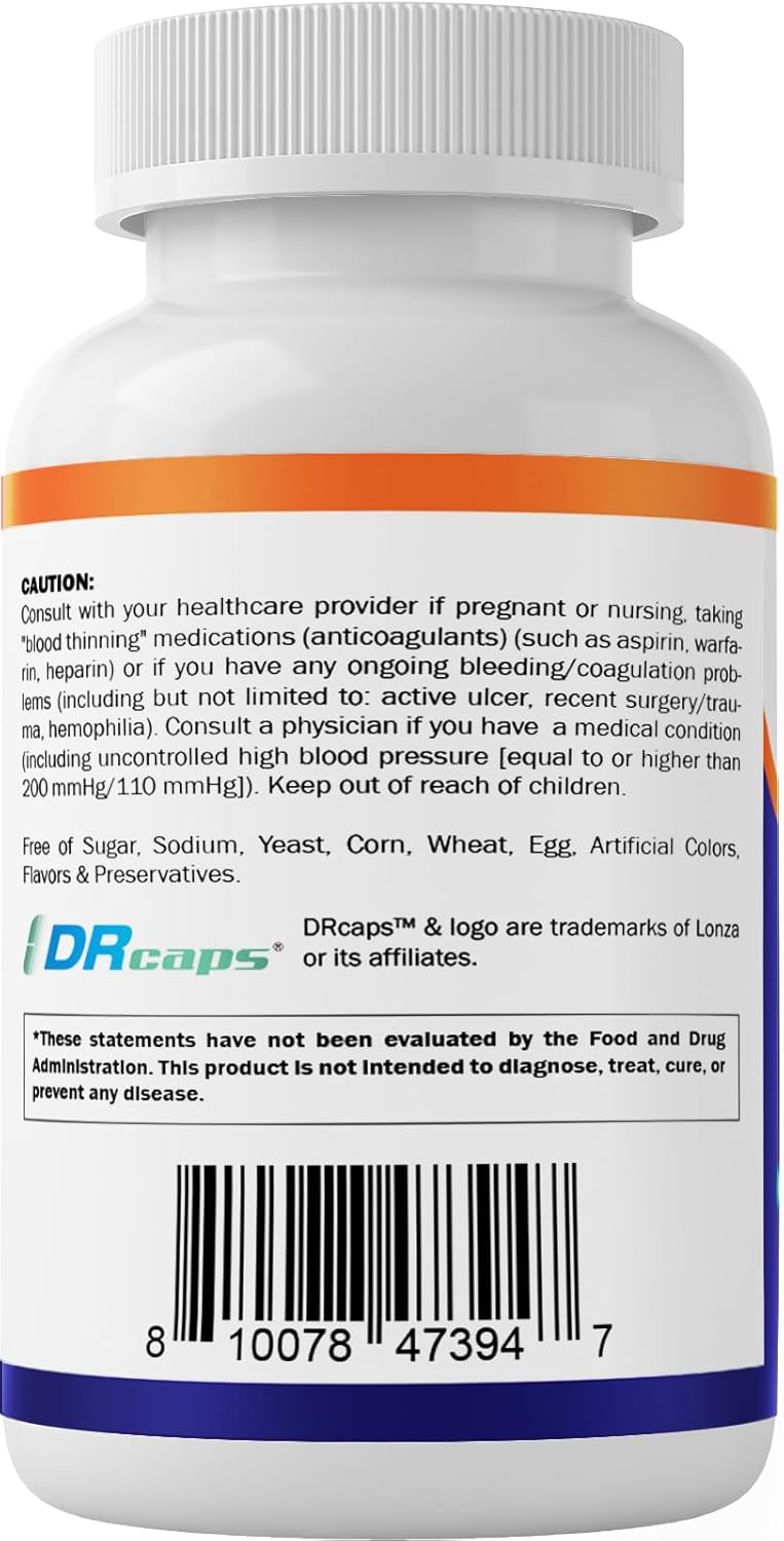 Serrapeptase 240,000 SPU Enteric Coated Capsules, Non-GMO & Gluten Free, Made in USA - 240 Servings (2 Pack)