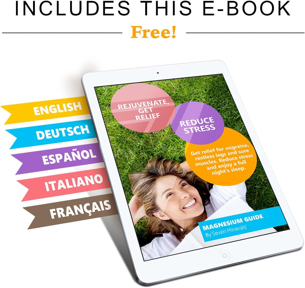 Seven Minerals Pure Magnesium Oil Infused with Aloe Vera for Maximum Benefits