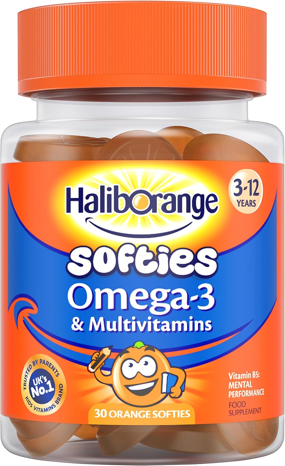 Seven Seas Haliborange Multivitamin Omega-3 Softies for Kids