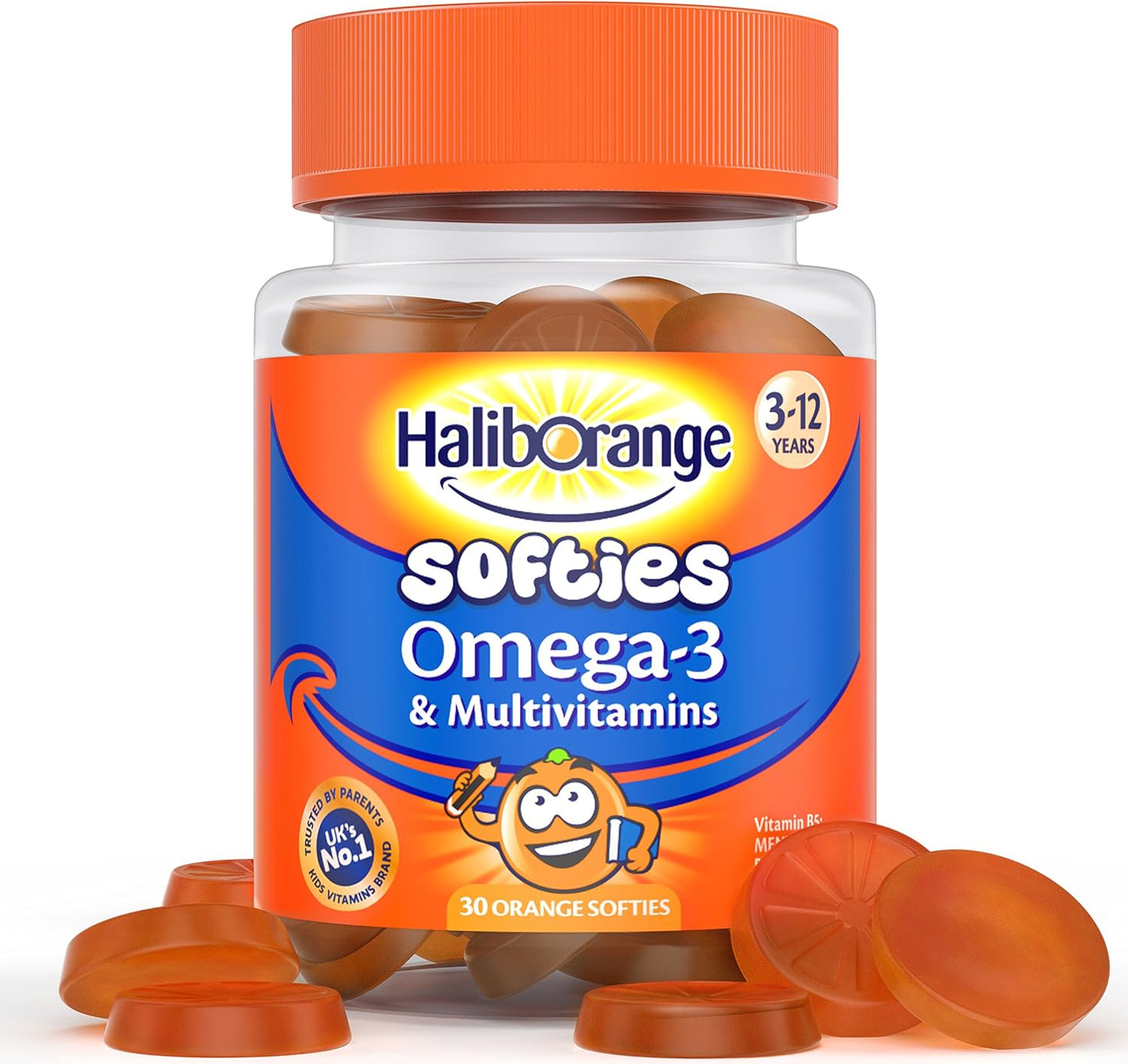 Seven Seas Haliborange Multivitamin Omega-3 Softies for Kids