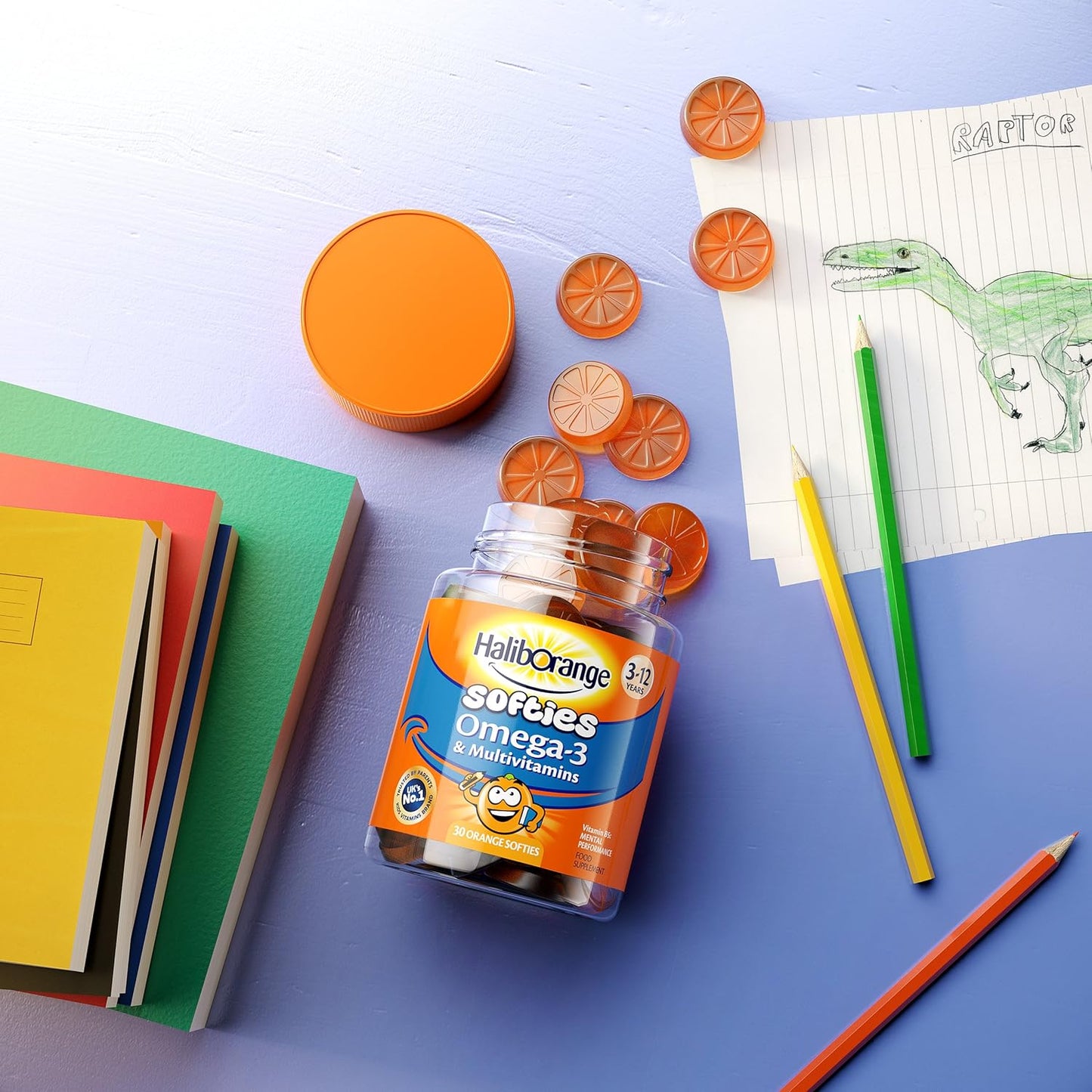 Seven Seas Haliborange Multivitamin Omega-3 Softies for Kids