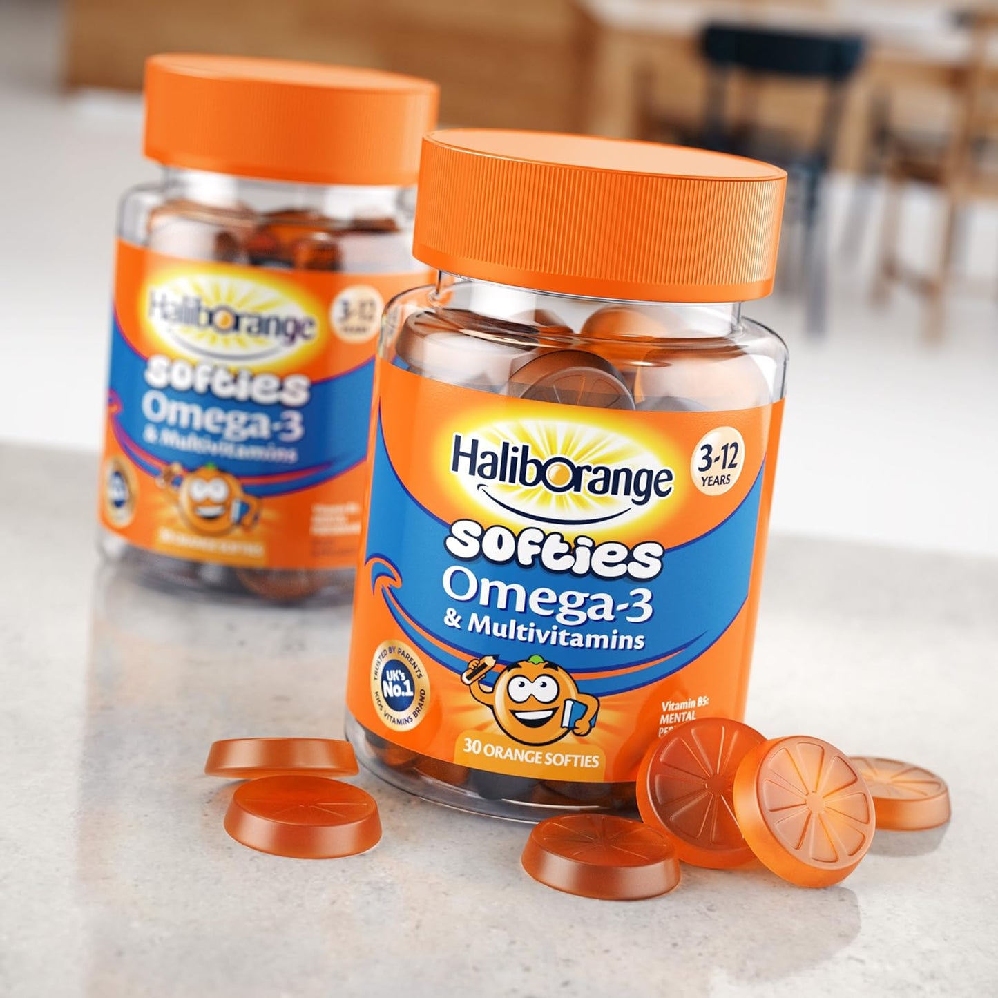 Seven Seas Haliborange Multivitamin Omega-3 Softies for Kids