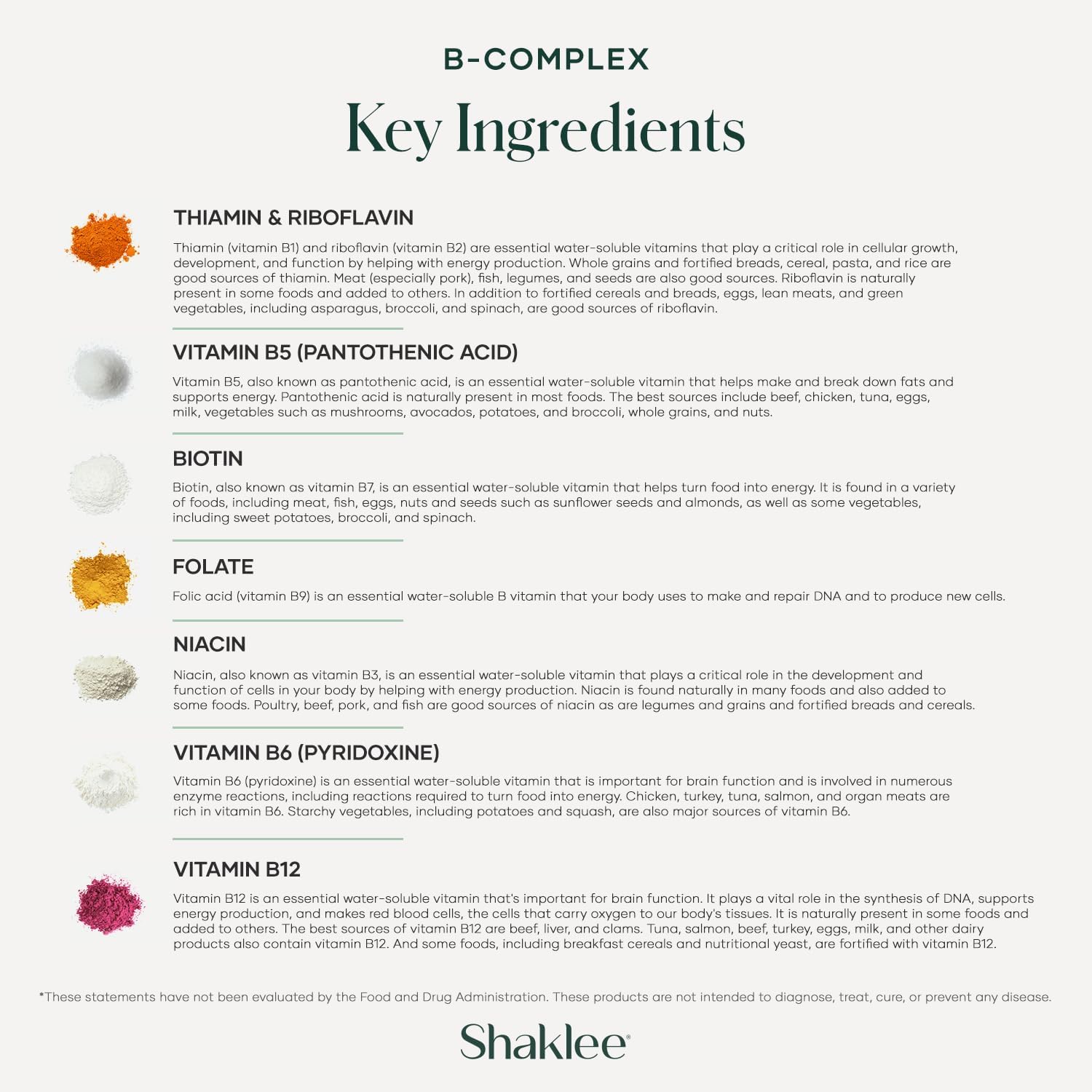 Shaklee B-Complex Tablets - Boost Energy with Bioactivated Absorption System - Supports Well-Being, Cardiovascular, Brain Health - 240 Count