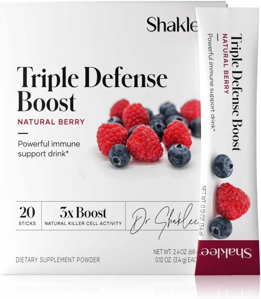 Shaklee Triple Defense Boost Supplement - 20 Servings for Immune Support