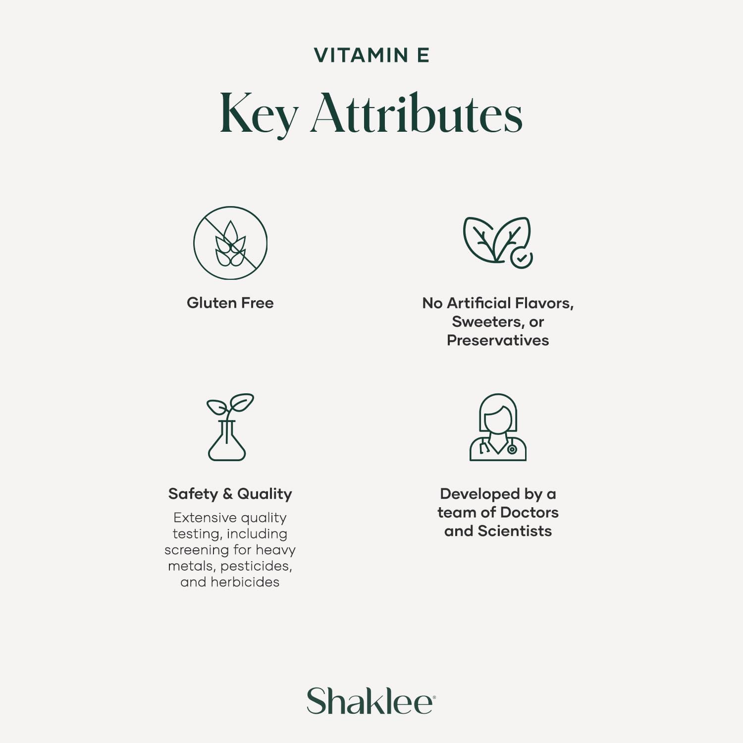 Shaklee Vita-E® 400 IU Tablets with Selenium and Grape Seed Extract - Heart, Brain, and Prostate Health Support - 90 Softgels