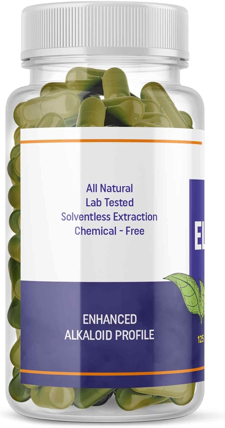 Siberian Ginseng Capsules - Boost Physical Stamina & Mental Alertness - Immune System Support - All Natural - 125 Vegan Capsules