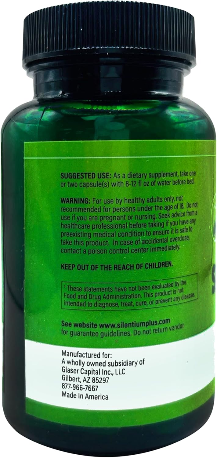 Silentium Plus: Boost Energy Levels & Improve Sleep Quality for Fat Burning