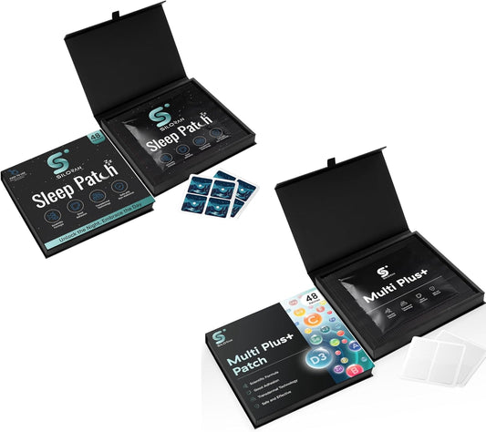 SILORAN Combo Sleep and Multi Plus Patches for Daily Wellness
