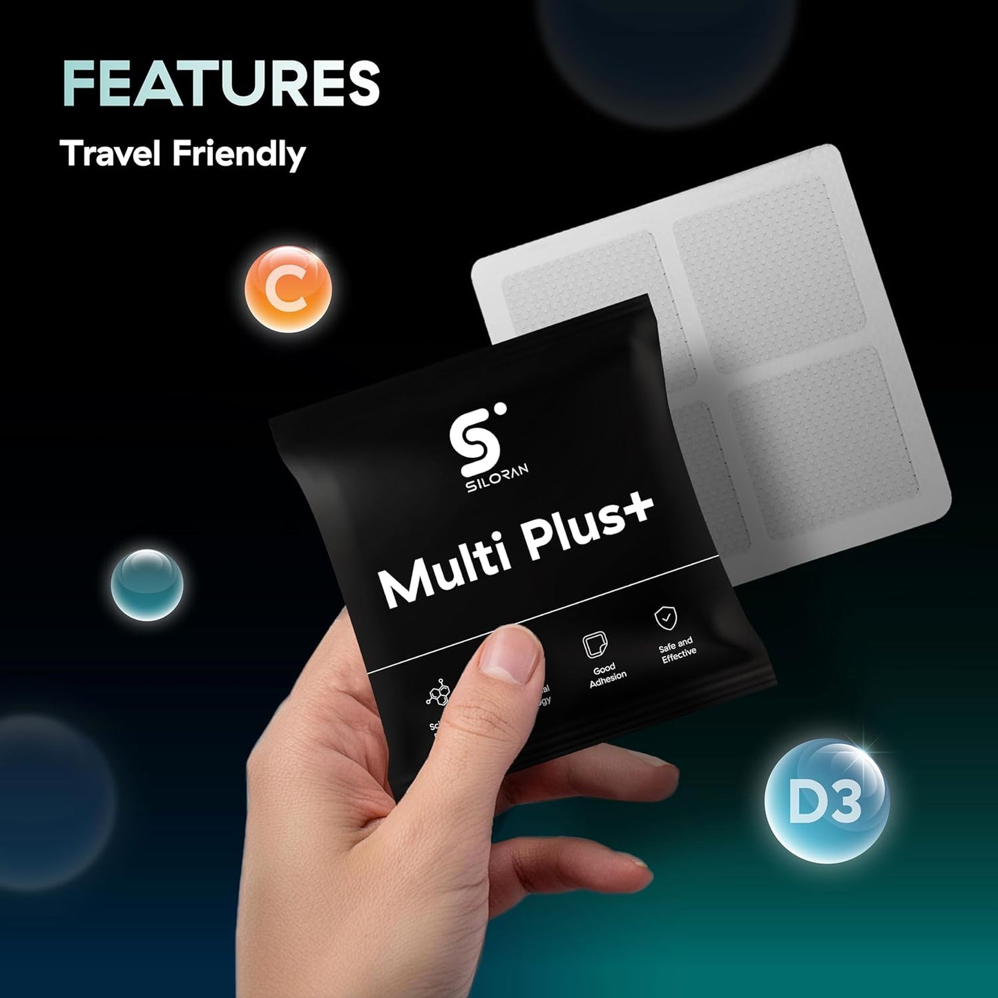 SILORAN Multi Plus Patch: 48-Day Supply for Daily Multivitamin Delivery