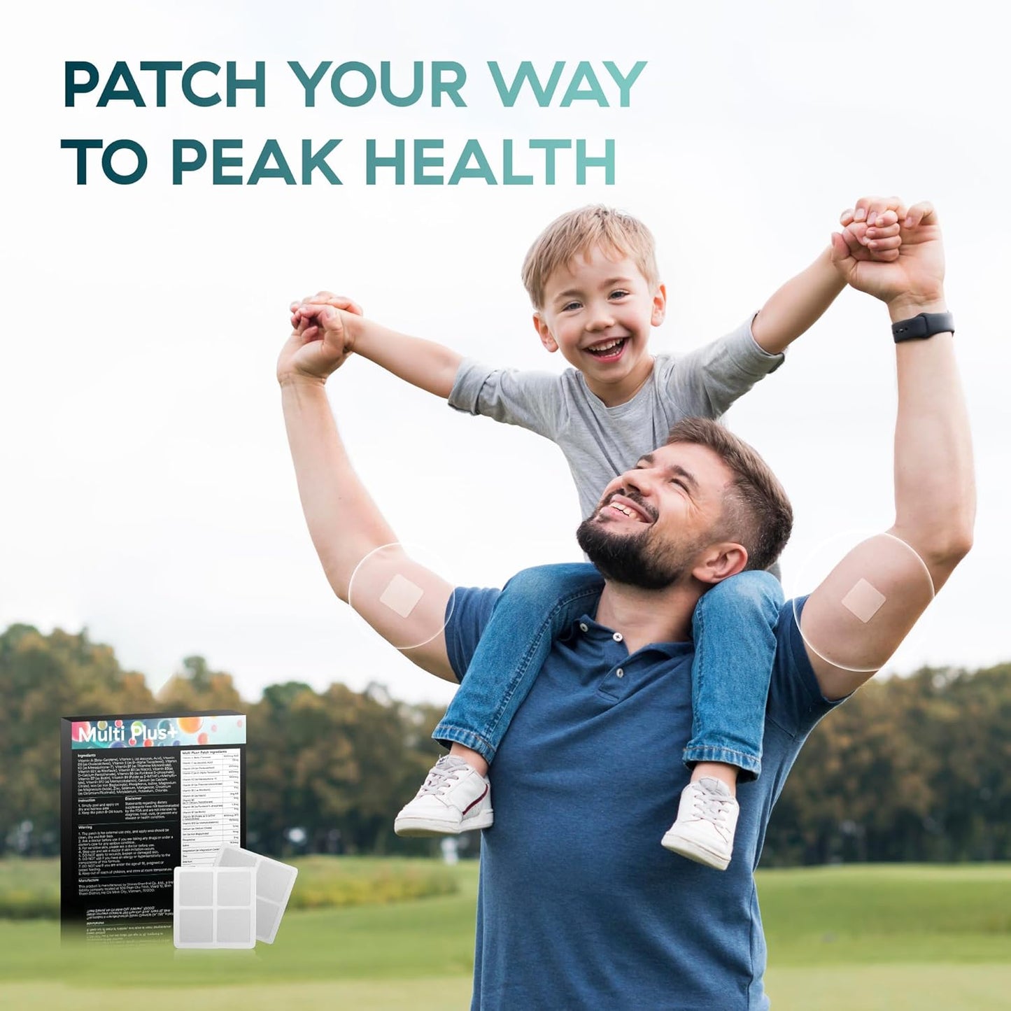 SILORAN Multi Plus Patch: 48-Day Supply for Daily Multivitamin Delivery