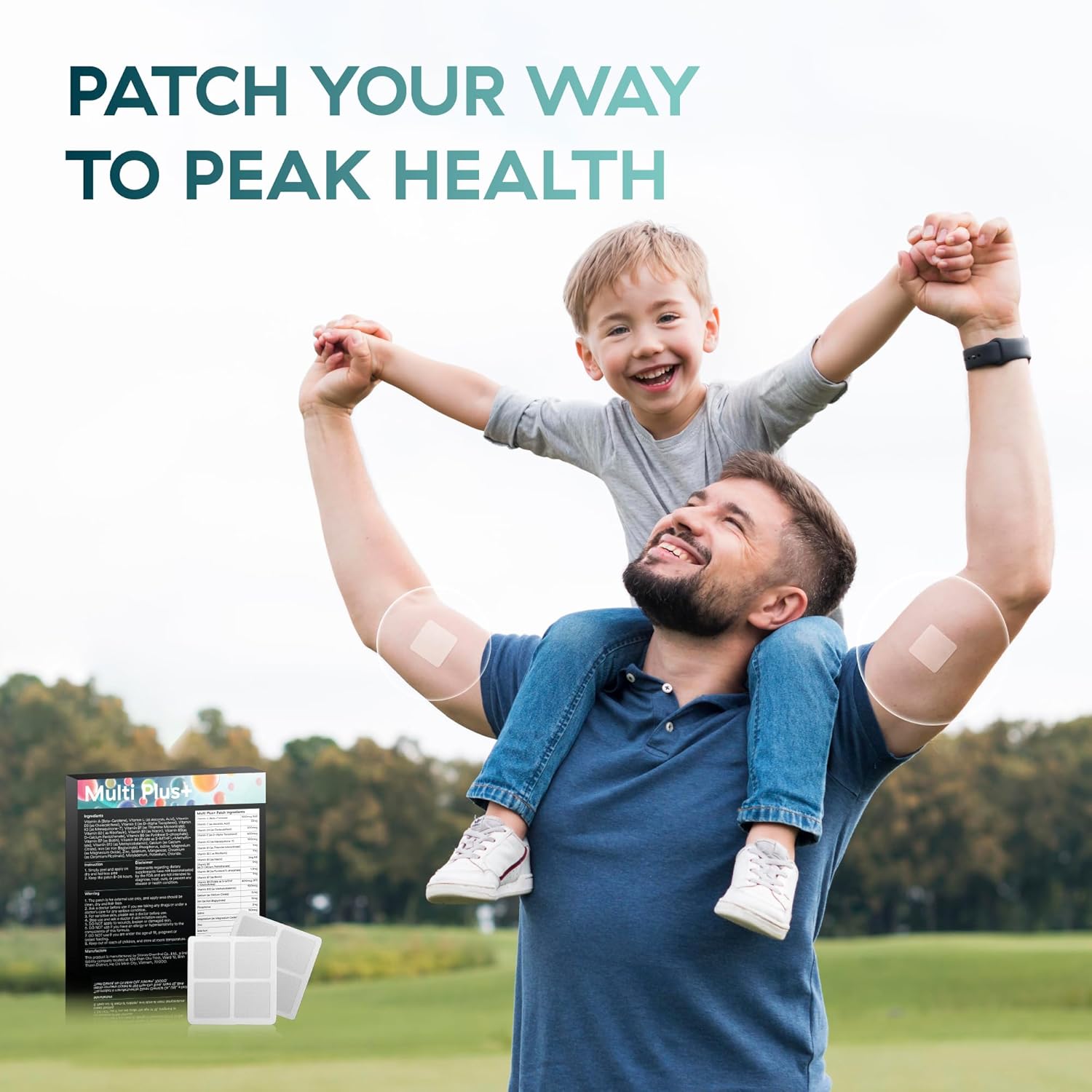 SILORAN Multi Plus Patch: 48-Day Supply for Daily Multivitamin Delivery