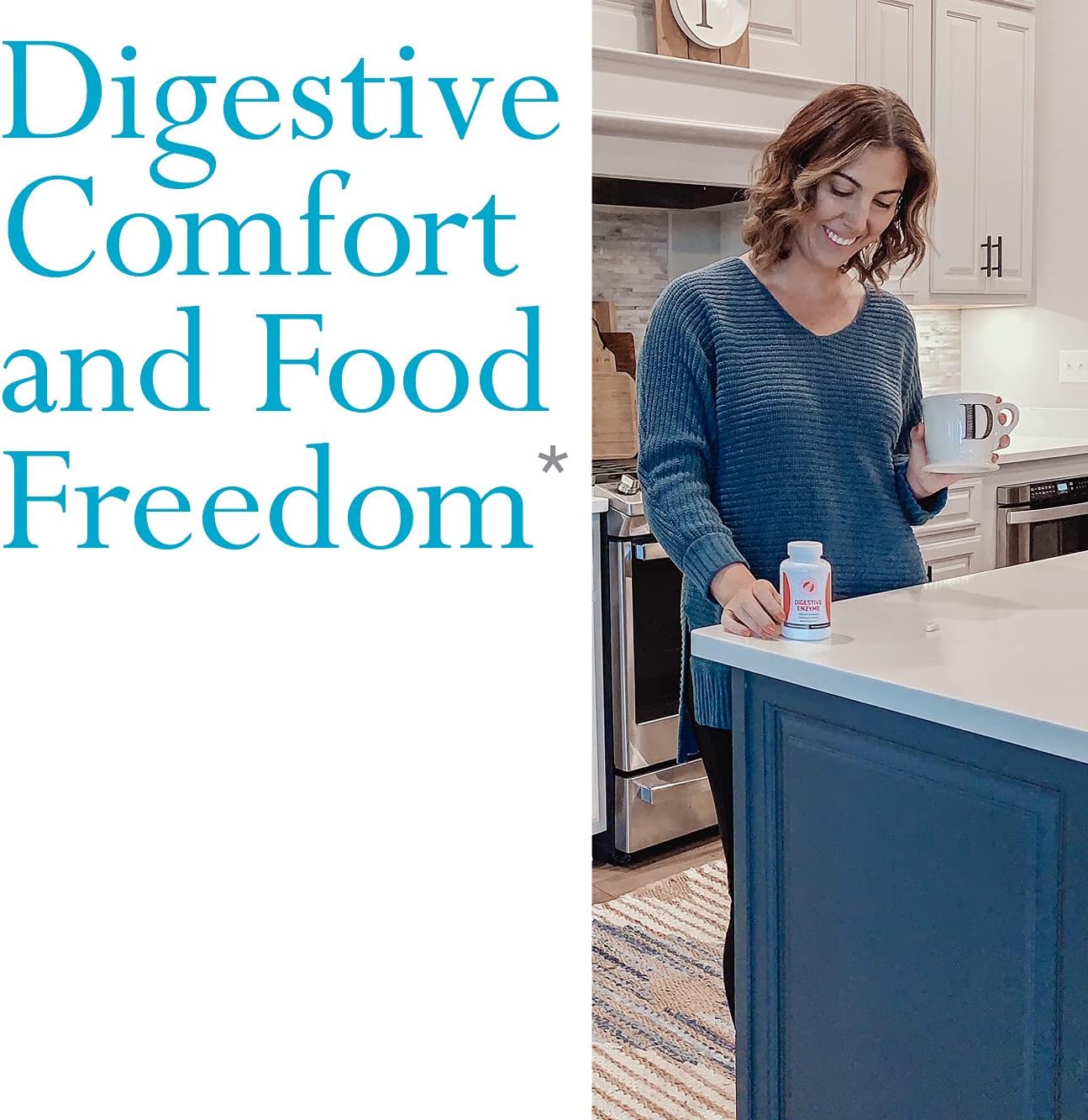 Silver Fern 60 Day Digestive System Reboot Kit - Probiotic, Fiber & Enzyme Support for Gut Health